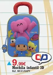 Mochila Infantil 3D