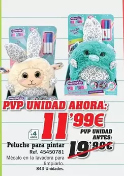 Peluche Para Pintar