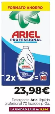 Ariel - Detergente Líquido Profesional
