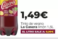 La Casera - Tinto De Verano Limon