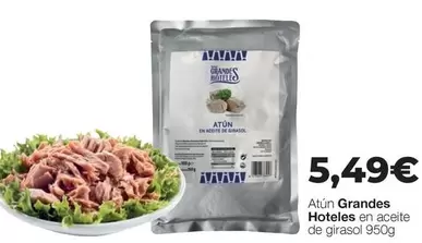 Grandes Hoteles - Atún En Aceite De Girasol