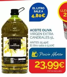 Los Candeales - Aceite Oliva Virgen Extra