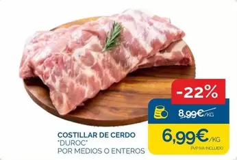 duroc - Costillar De Cerdo