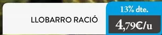 Llobarro Racio