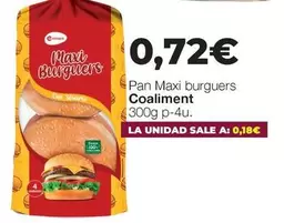 Coaliment - Pan Maxi Burgers