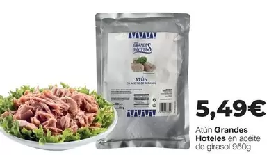 Grandes Hoteles - Atún En Aceite De Girasol