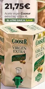 Coosur - Aceite Virgen Extra Bag In Box