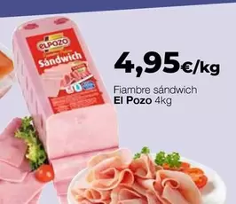 elpozo - Fiambre Sandwich