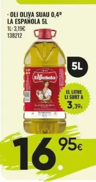 La Española - Oli Oliva Suau 0,4