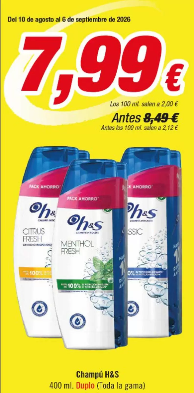 H&s - Champu