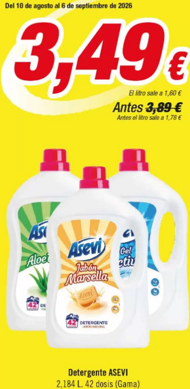 Asevi - Detergente