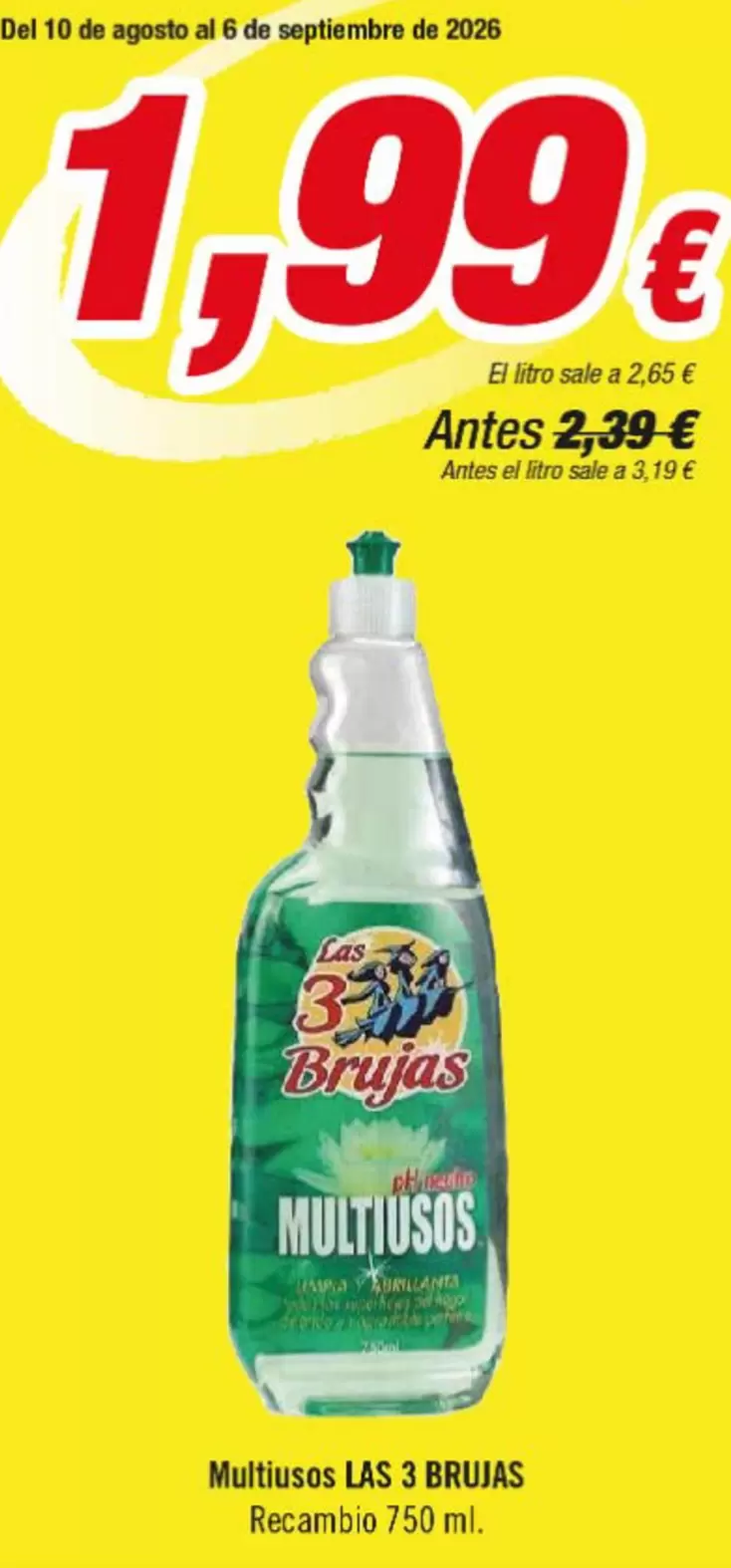 Las 3 Brujas - Multiusos Recambio