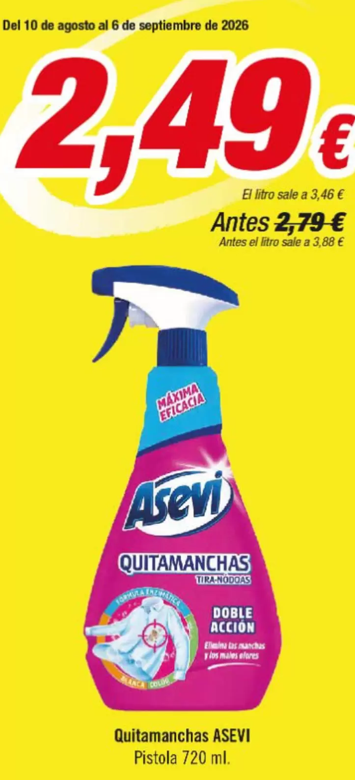 Asevi - Quitamanchas