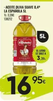 La Española - Aceite Oliva Suave 0,4°