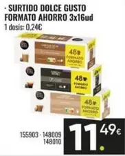 Dolce Gusto - Surtido Formato Ahorro