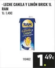 Ram - Leche Canela Y Limón Brick