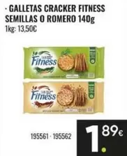 Galletas Fitness Semillas O Romero