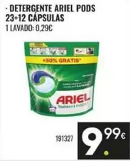 Ariel - Detergente Pods 23+12 Capsulas