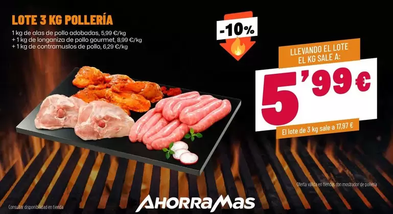 Gourmet - Lote 3 Kg