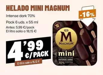 Magnum - Helado Mini