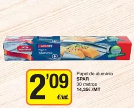 Spar - Papel De Aluminio
