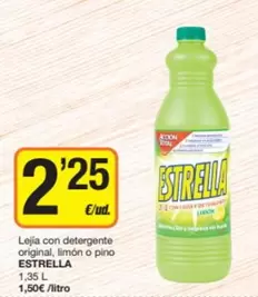 Estrella - Lejia Con Detergente Original Limón O Pino