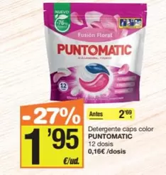 Punto Matic - Detergente Caps Color