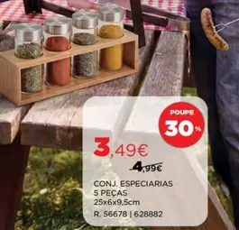 Conj. Especiarias 5 Pecas