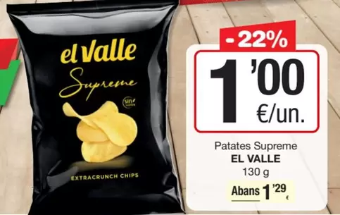 El Valle - Patates Supreme