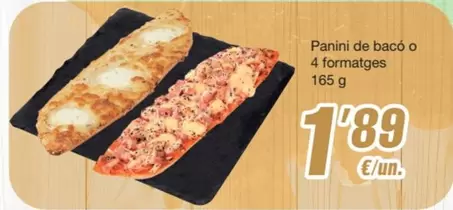 Panini - De Baco O 4 Formatges