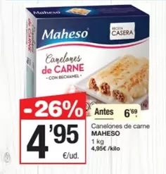 Maheso - Canelones De Carne