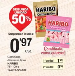 Haribo - Gominolas Diferentes Tipos