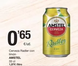 Amstel - Cerveza Radler Con Limon