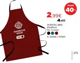 Avental Bbq