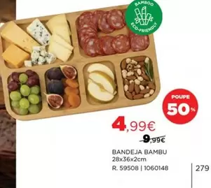 Bandeja Bambu