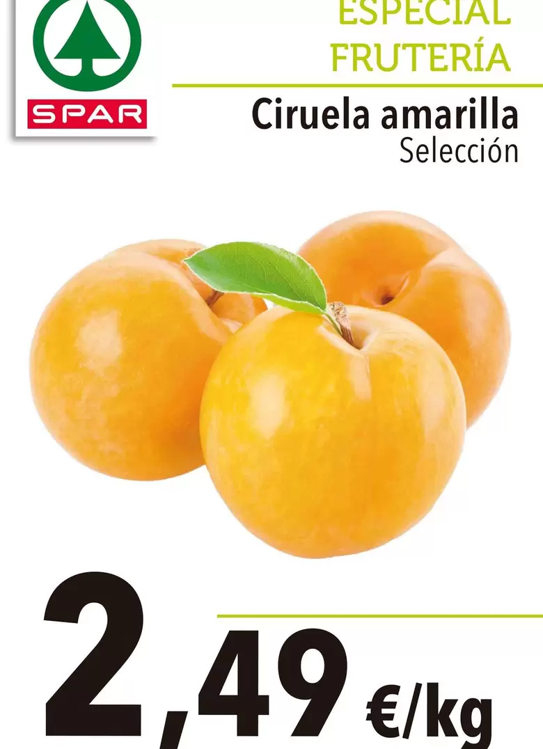 Spar - Ciruela Amarilla