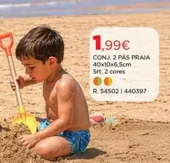 Conj. 2 Pás Praia