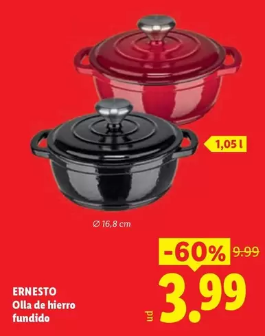 Ernesto - Olla De Hierro Fundido