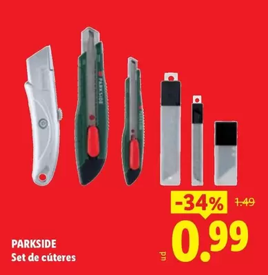 Parkside - Set De Cutteres
