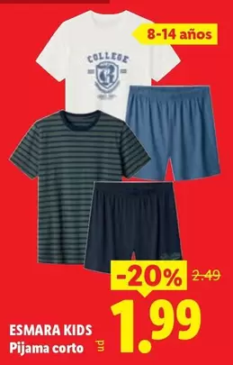 Esmara Kids - Pijama Corto