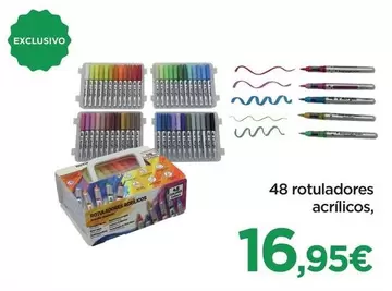 48 Rotuladores Acrlicos