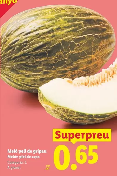 Melón Piel De Sapo