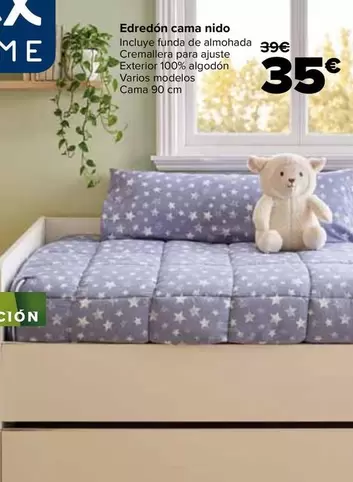 Tex Home - Edredon Cama Nido
