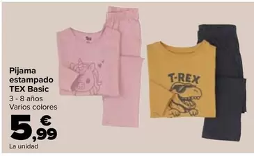 Tex Basic - Pijama Estampado