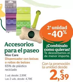 Nice Care - Accesorios Para El Paseo