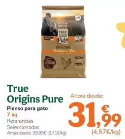 True Origins - Pure Pienso Para Gato