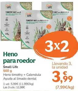 Small Life - Heno Para Roedor