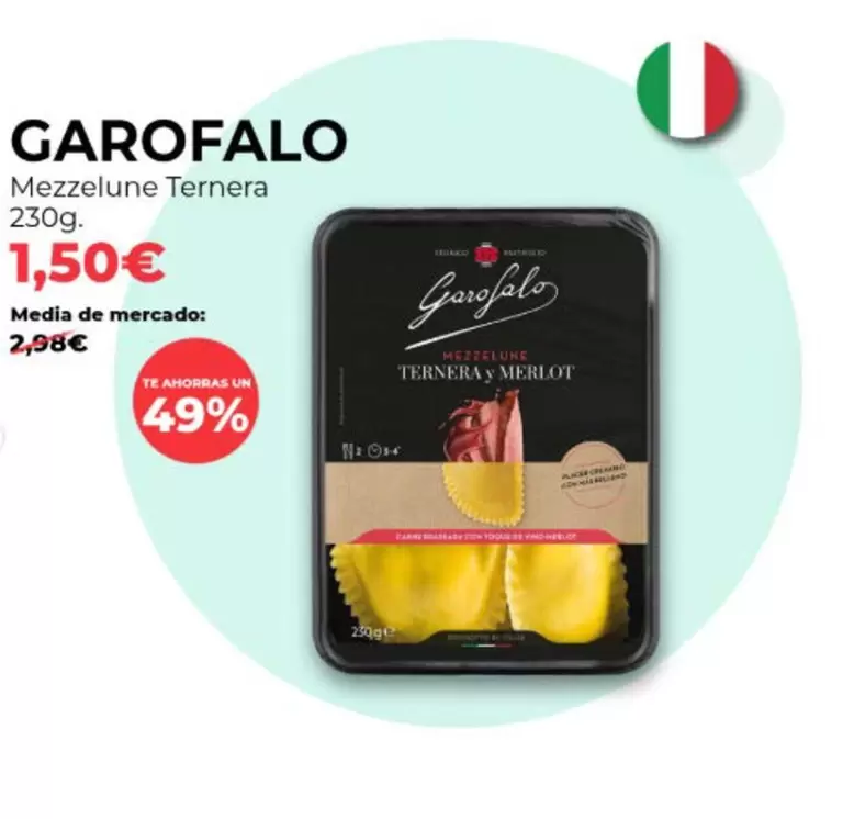 Garofalo - Mezzelune Ternera