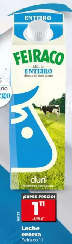 Feiraco - Leche Entera