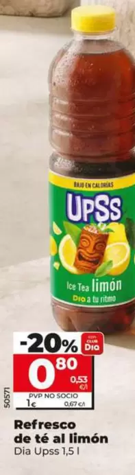 Dia Upss - Refresco De Te Al Limon